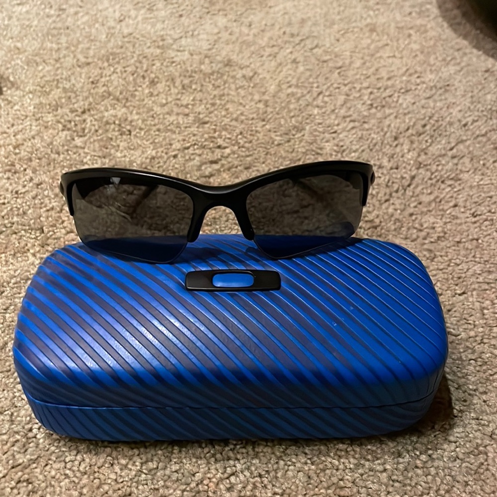 Oakley straight jacket sunglasses polarized